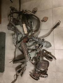 Finimenti borchiati per cavalli