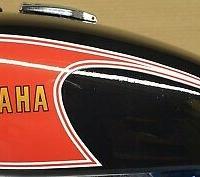 Adesivi serbatoio per Yamaha SR 400 decalcomanie