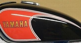 Adesivi serbatoio per Yamaha SR 400 decalcomanie