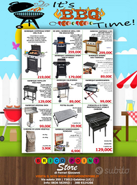 Barbecue a Gas carbone legna pietra lavica forni