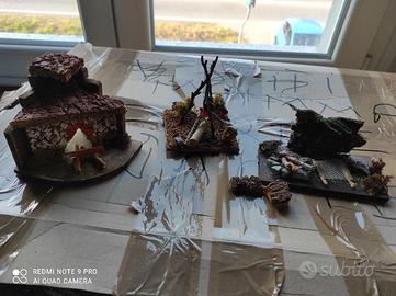 Focolari per presepi