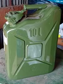 tanica tipo militare 10 litri 