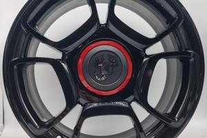 4 cerchi lega fiat 500 abarth r17 lt5154