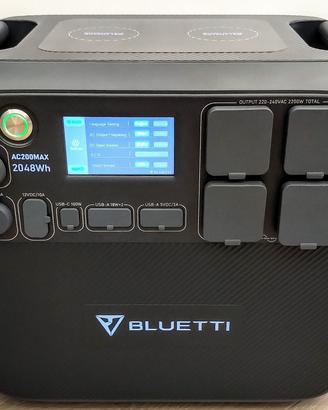 Bluetti AC200MAX - Generatore solare 20248 WH
