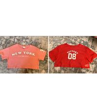 Set 2 T-shirt Crop - Zara & SHEIN 10-12 anni