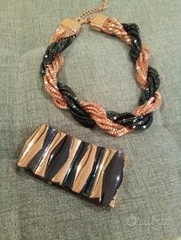 bigiotteria coordinato collana + bracciale