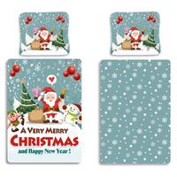 Buon Natale, copriletto natalizio 140×200 cm