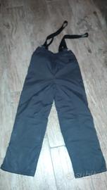 Pantaloni sci con bretelle