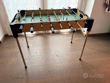 Tavolo da gioco 2 in 1  calcio balilla+ air hockey