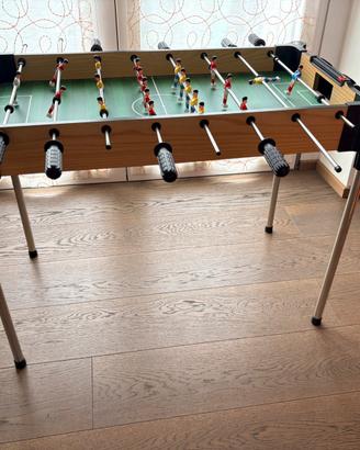 Tavolo da gioco 2 in 1  calcio balilla+ air hockey