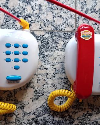 Telefoni Walkie-Talkie Vintage "Bontempi Audio"