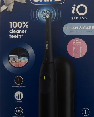 Oral-B iO2 nero + custodia da viaggio