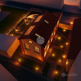 VILLA A SCHIERA D'ANGOLO A PESCHIERA BORROMEO