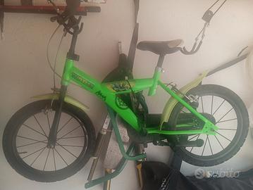 bicicletta tartarughe ninja ruote da 16