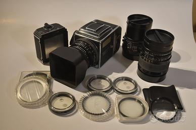 Hasselblad 500C/M Anniversary+obiettivi+magazzini
