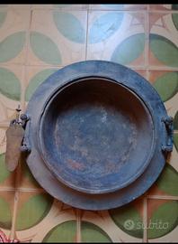 Antico Braciere in Rame per Collezionisti 