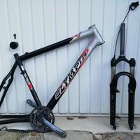Telaio MTB Olympia 26, forcella ammortizzata