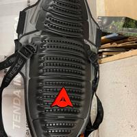 Paraschiena Dainese e protezione petto Alpinestar