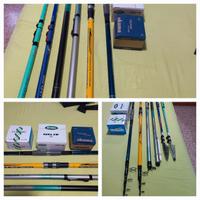 canne da pesca e mulinelli 