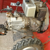 Motozappa con carrello