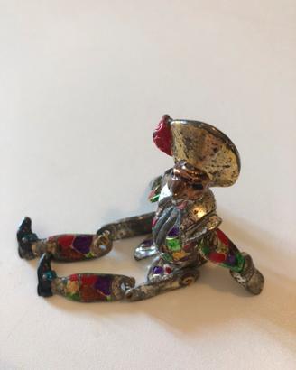 Statuetta Arlecchino vintage