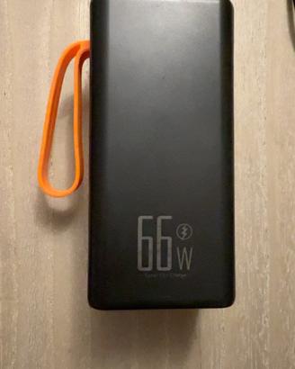 Power bank 66W portatile