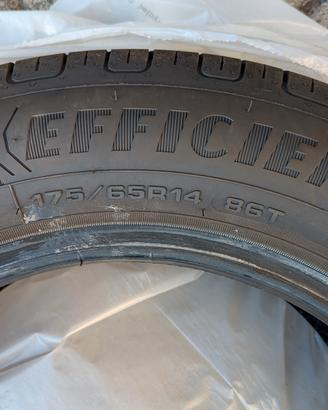 4 gomme estive Goodyear 175/65 R14 86T