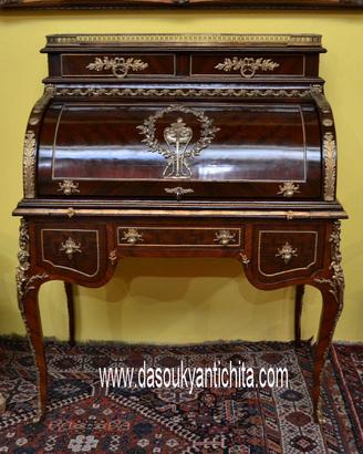 Scrittoio-secretaire a cilindro stile Luigi XV