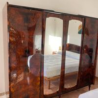 Camera da letto completa in stile vintage