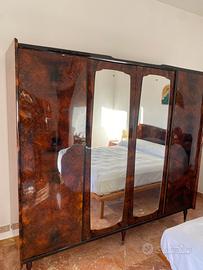 Camera da letto completa in stile vintage