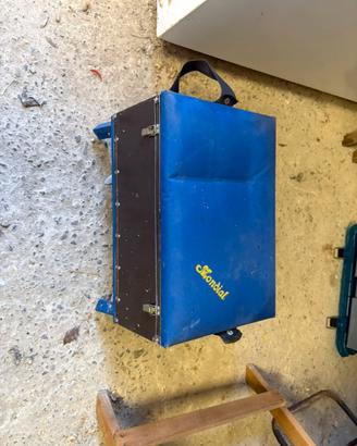 Sgabello da pesca con cassetti
