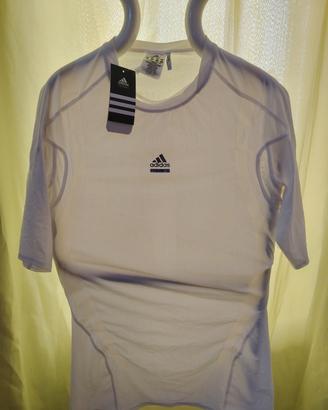 T Shirt Adidas Techfit Clima Cool Uomo Mai Usata 