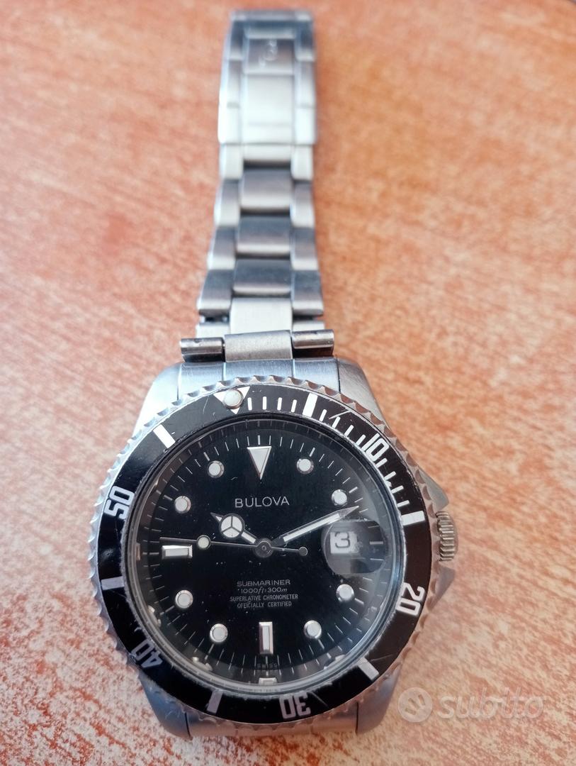 Bulova shop submariner automatico