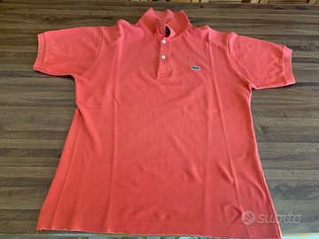 Polo Lacoste colore corallo/salmone - TG 5 (L)