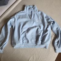 Felpa Hollister azzurra taglia S