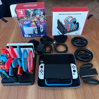SWITCH OLED SUPER BUNDLE + ASSICURAZIONE GAMESTOP
