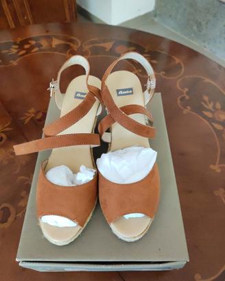 sandali donna con zeppa nuovi tg 39