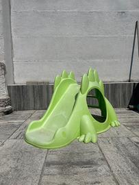Scivolo verde drago