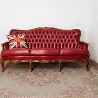 divano Chester Chesterfield King bordeaux inglese 