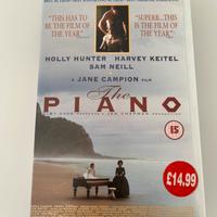 VHS film "The Piano" edita in UK