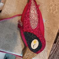 borsetta glitter zara 