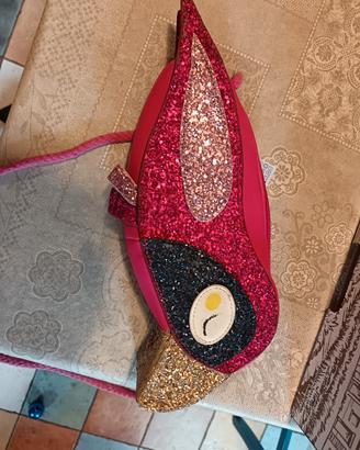 borsetta glitter zara 