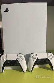 Playstation5 con 2 controller originali e lettore