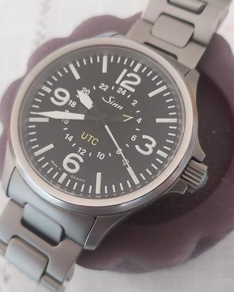 Sinn 856 utc gmt tegimented 40mm 