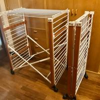 2 Stendibiancheria  Gulliver Noce Coppia