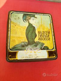 scatola latta Le tre Marie vintage