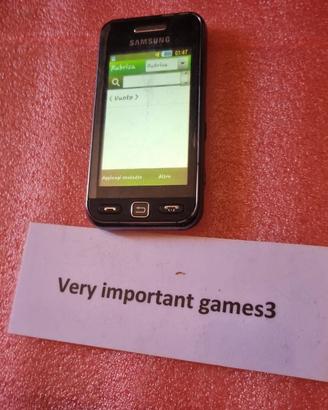 1922-Cellulare Samsung GT-S5230W Nero