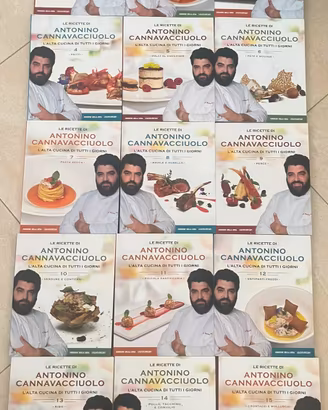 30 libri Cucina Antonino Cannavacciuolo
