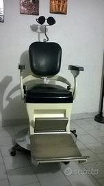 poltrona da barbiere vintage