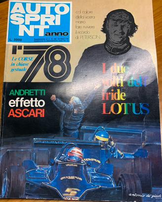 Autosprint anno 1978 e 1982